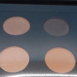 Ittse Magnetic Build Your Own Palette GOLD Vegan Leather Mirror Eye Shadow